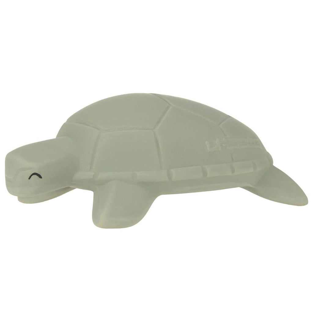 Jouet de bain en caoutchouc naturel tortue vert