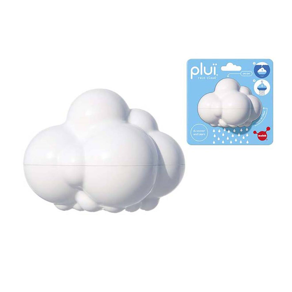 Jouet de bain pluï rain cloud blanc