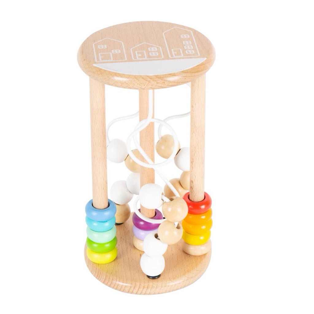 Jouet de motricité arc-en-ciel beige