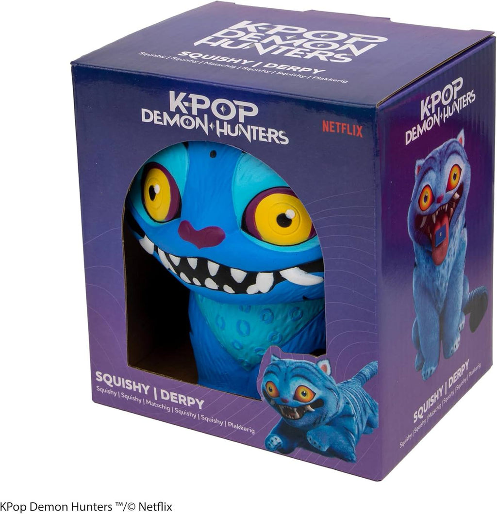 Jouet Derpy Squishy Anti Stress Enfant - KPop Demon Hunters Bleu