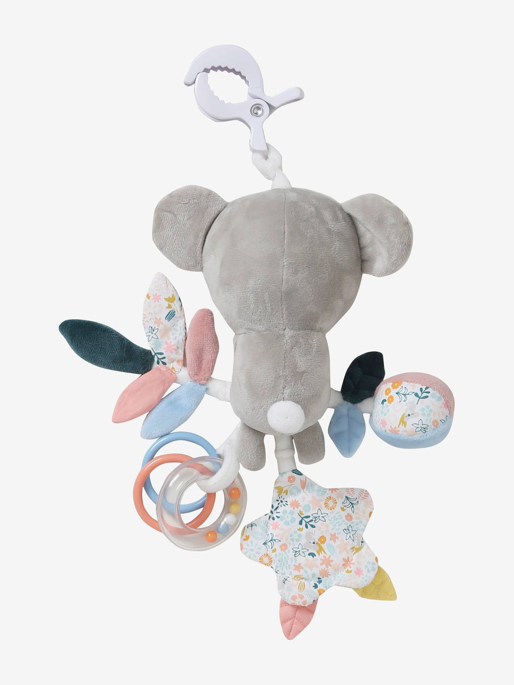 Jouet d'éveil avec pince koala rose - koala