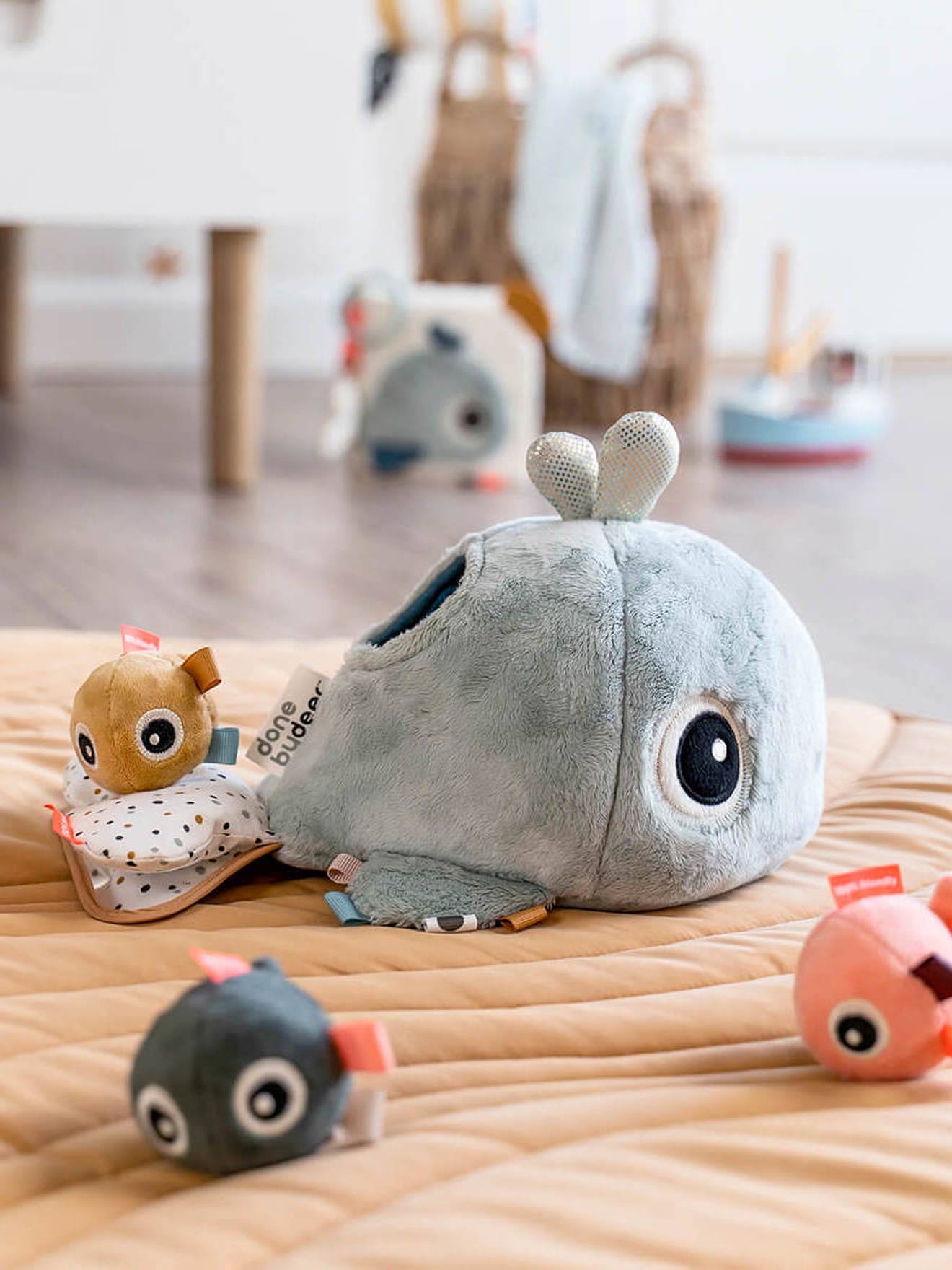 Jouet d'éveil hide&seek wally - bleu