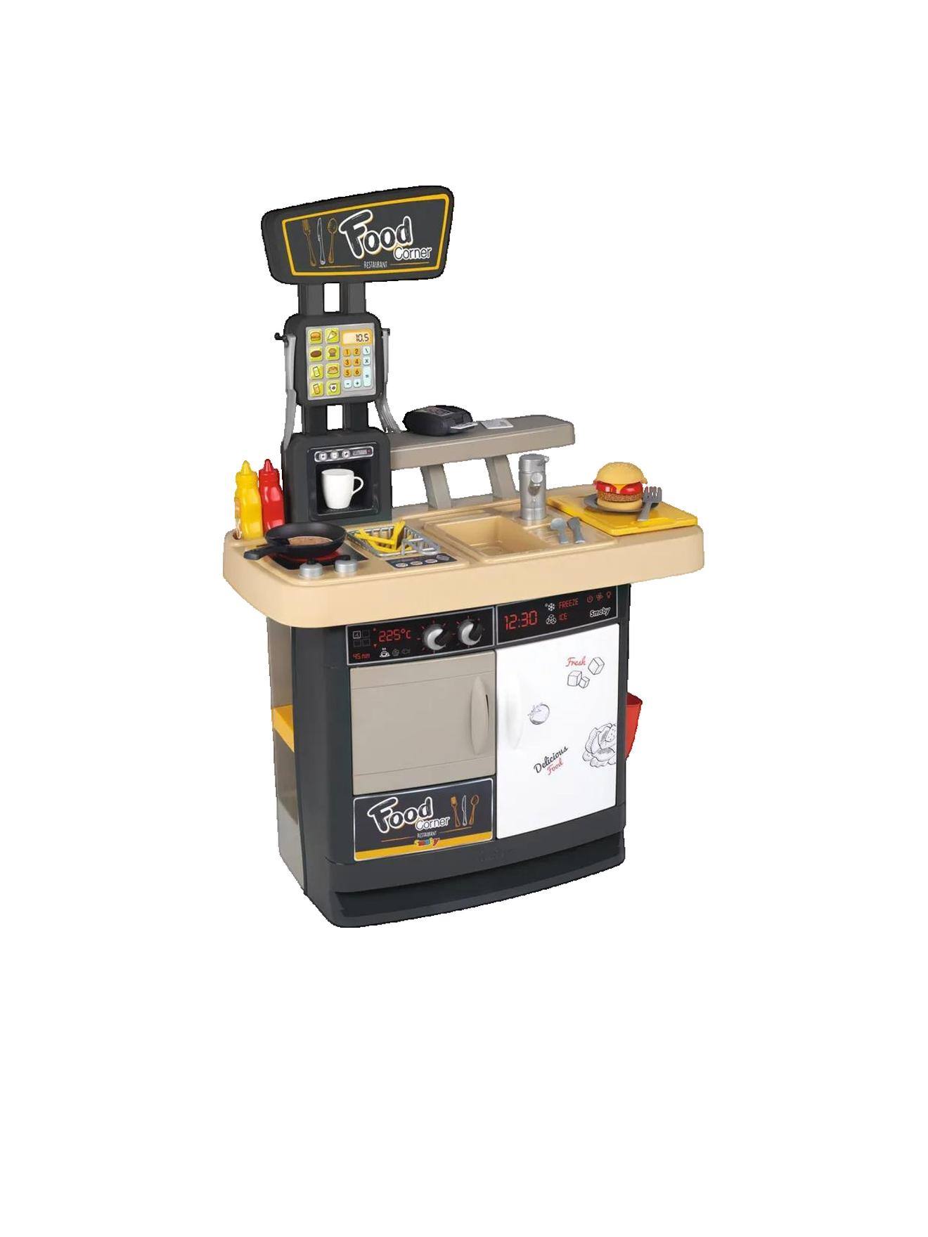 Jouet d'imitation food corner restaurant – jeu de rôle interactif multicolore
