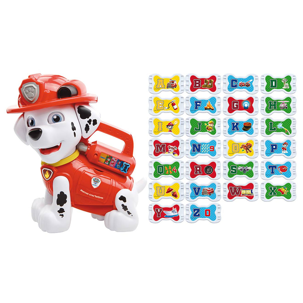 Jouet éducatif Pat' Patrouille - marcus croc'lettres multicolore