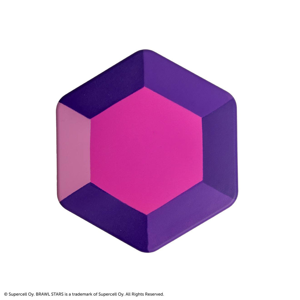 Jouet Gemme Squishy Anti-stress - Brawl Stars Violet