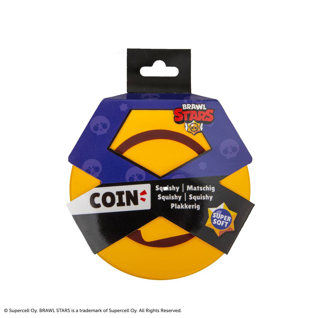 Jouet Pièce Squishy Anti-stress - Brawl Stars Jaune