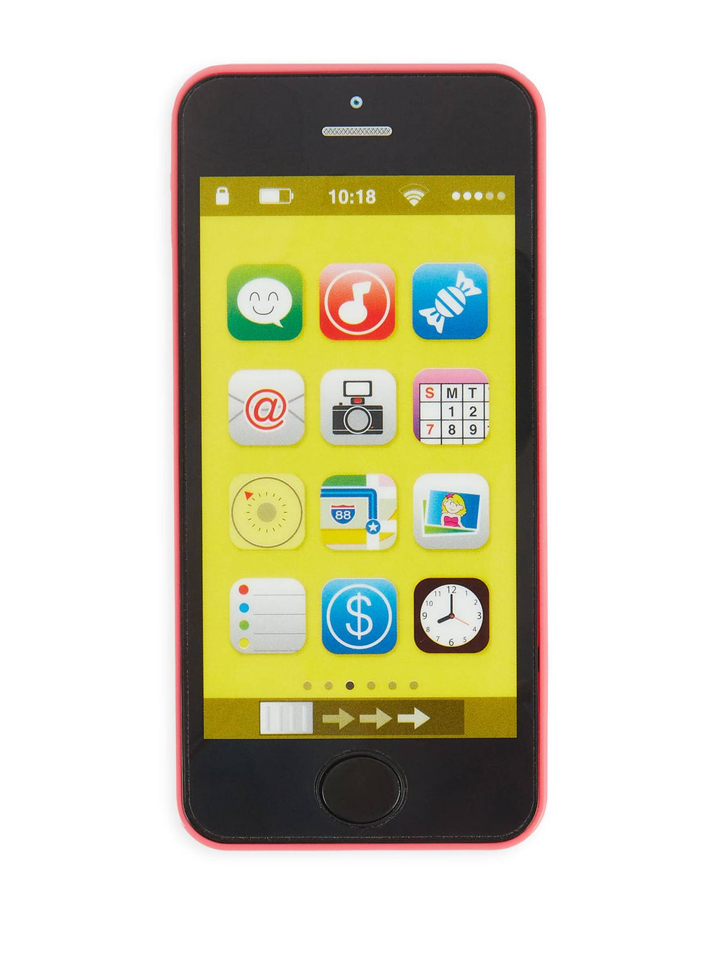 Jouet téléphone enfant rouge jeu éducatif rouge