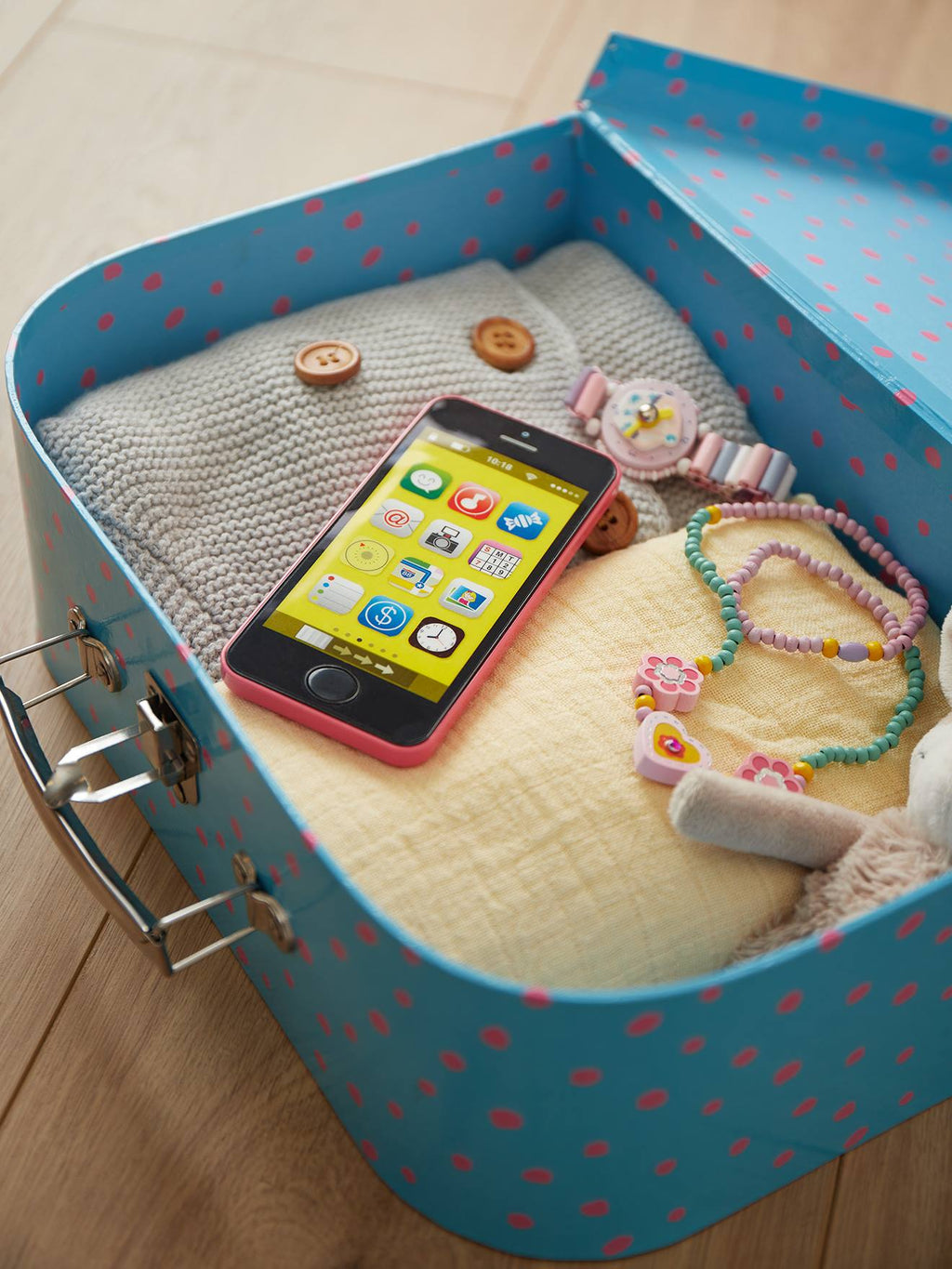 Jouet téléphone enfant rouge jeu éducatif rouge