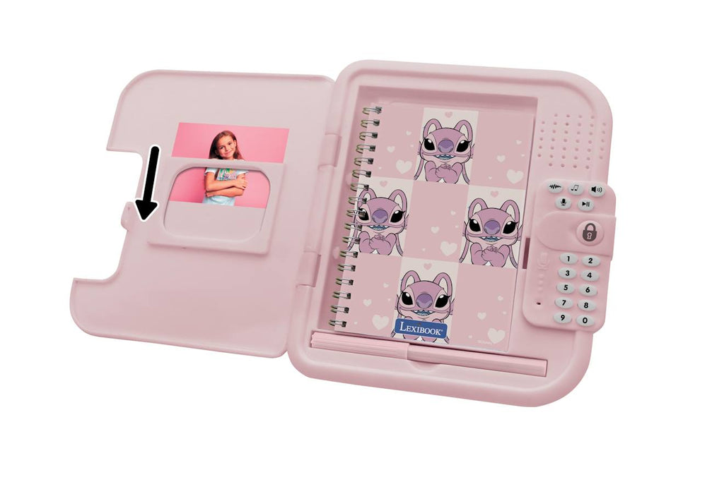 Journal intime électronique avec coffre-fort angel - carnet inclus, interactif, effets sonores multicolore