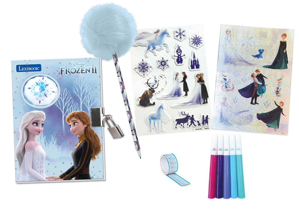 Journal intime électronique Reine des Neiges multicolore