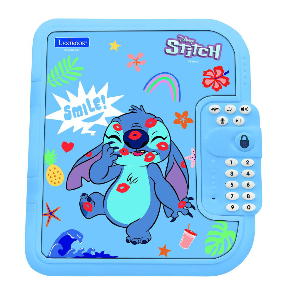 Journal intime électronique Stitch avec coffre-fort, stylo, carnet inclus, interactif, effets sonores multicolore