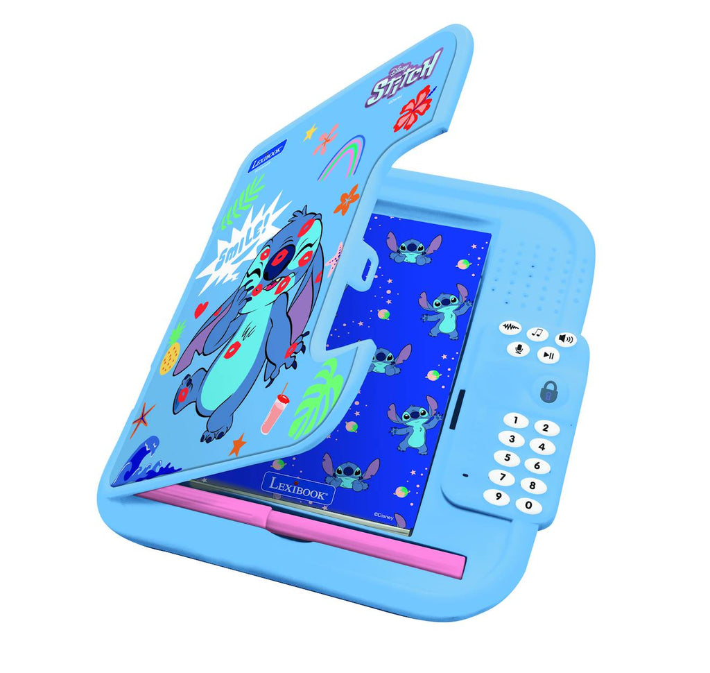 Journal intime électronique Stitch avec coffre-fort, stylo, carnet inclus, interactif, effets sonores multicolore