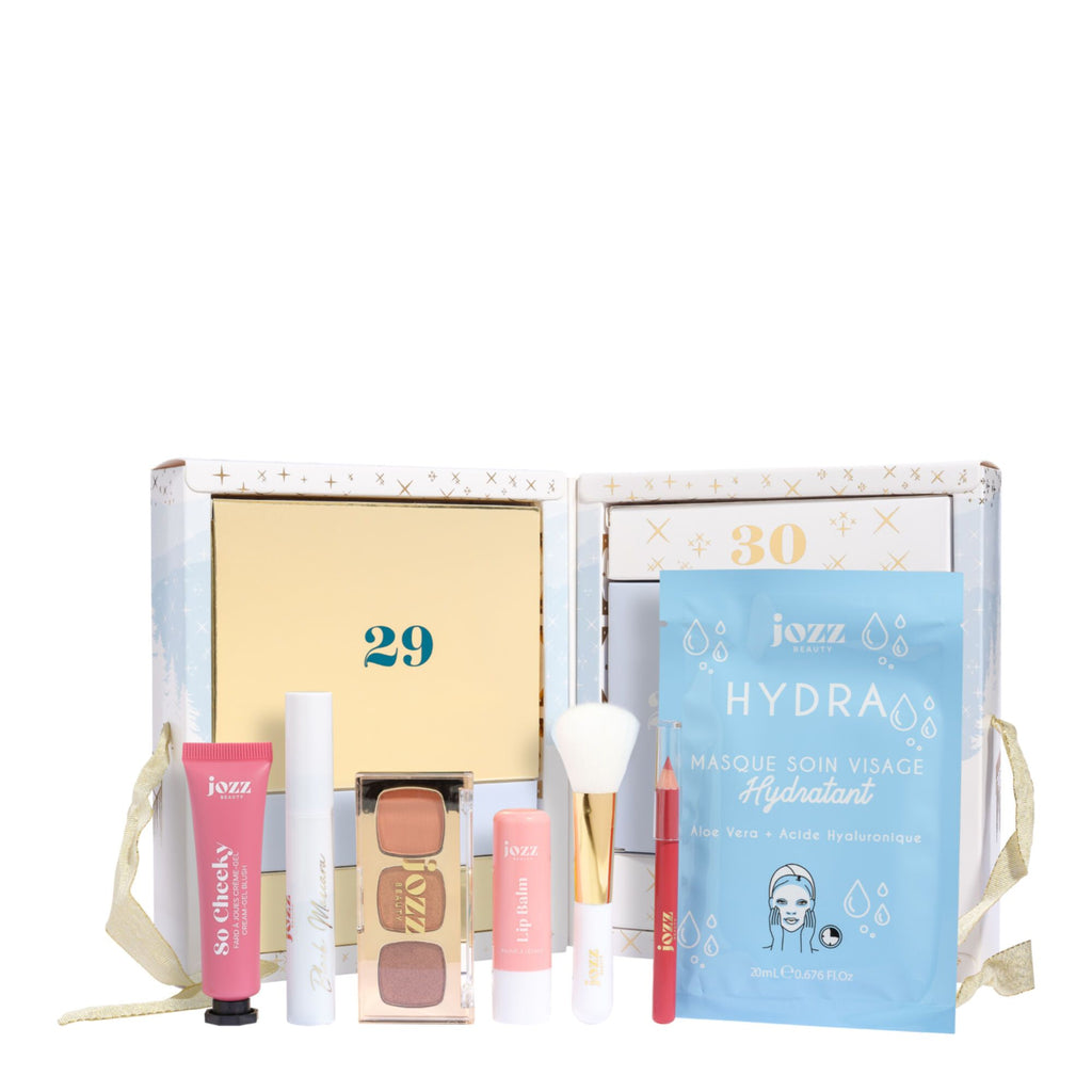 Contenu du calendrier de l'Après Jozz Winter Sparkle