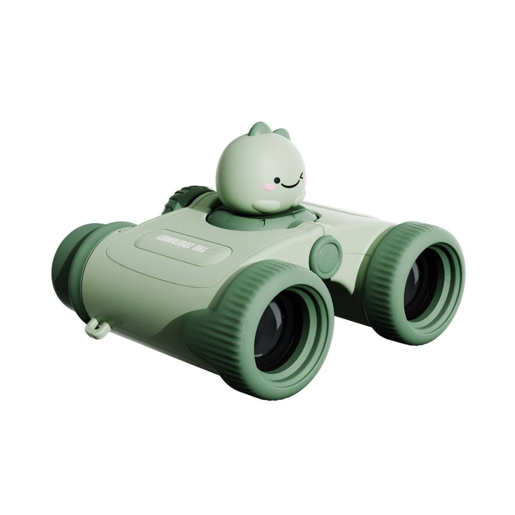 Jumelles dino vert clair
