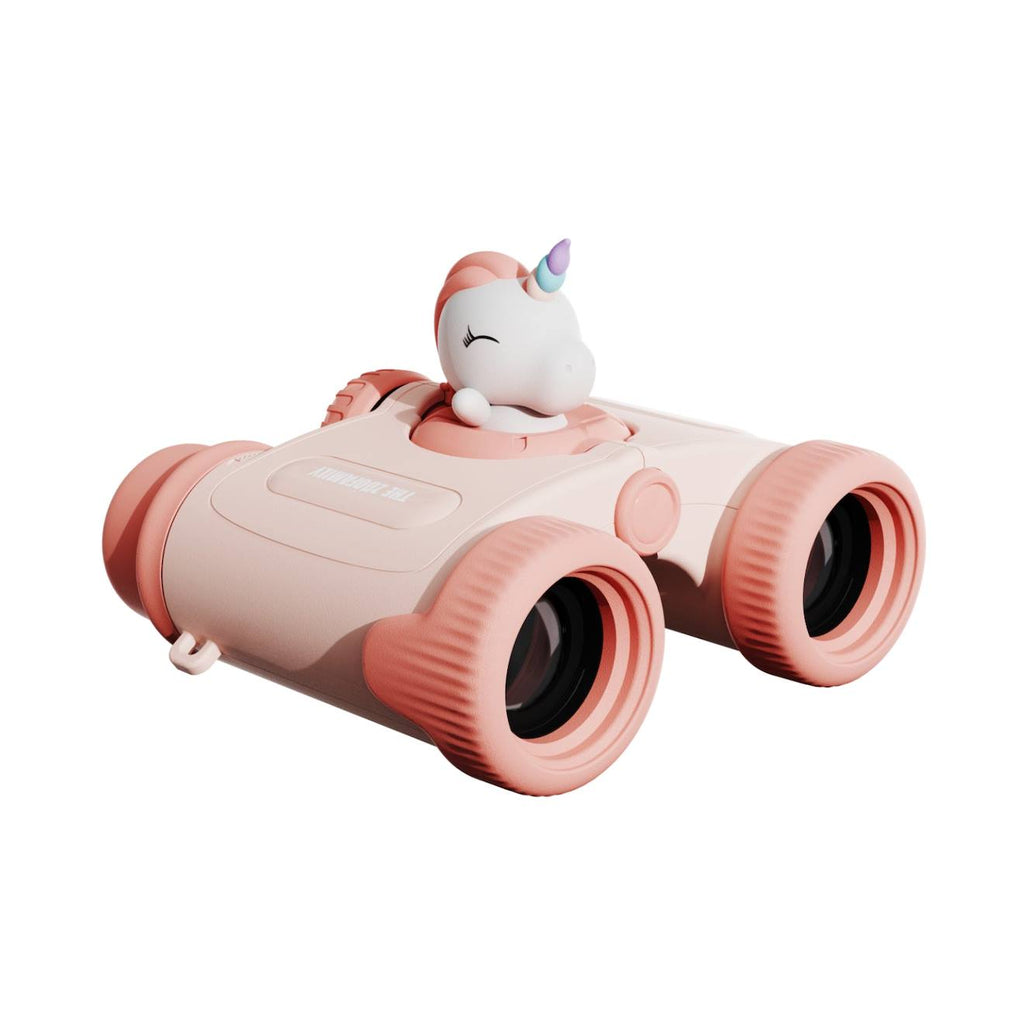 Jumelles licorne rose clair