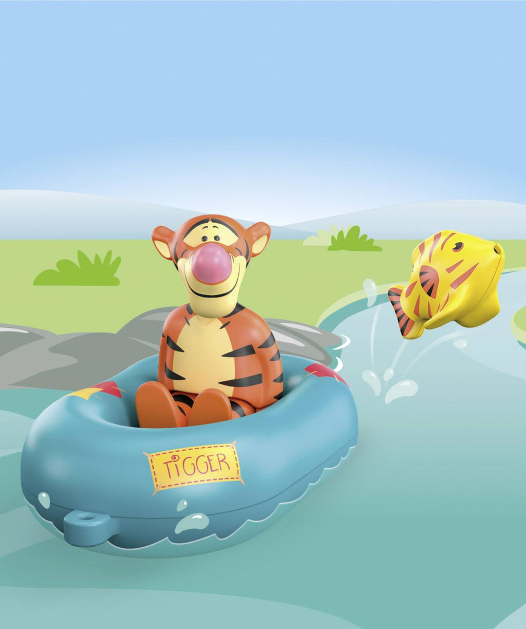 Junior aqua Disney tigrou avec canot 71704 multicolore