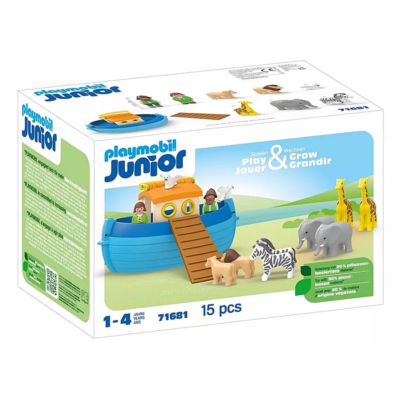 Junior arche de noé transportable 71681 multicolore