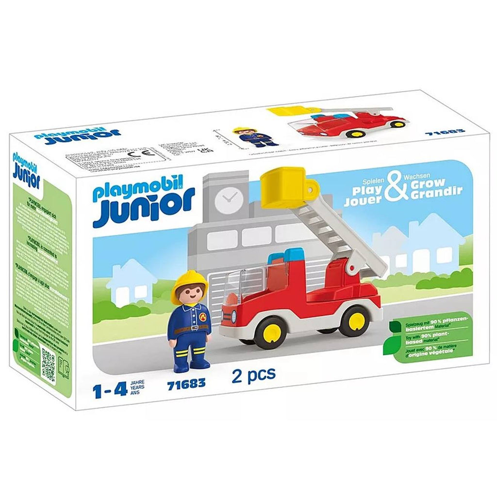 Junior camion de pompier avec échelle pivotante 71683 multicolore
