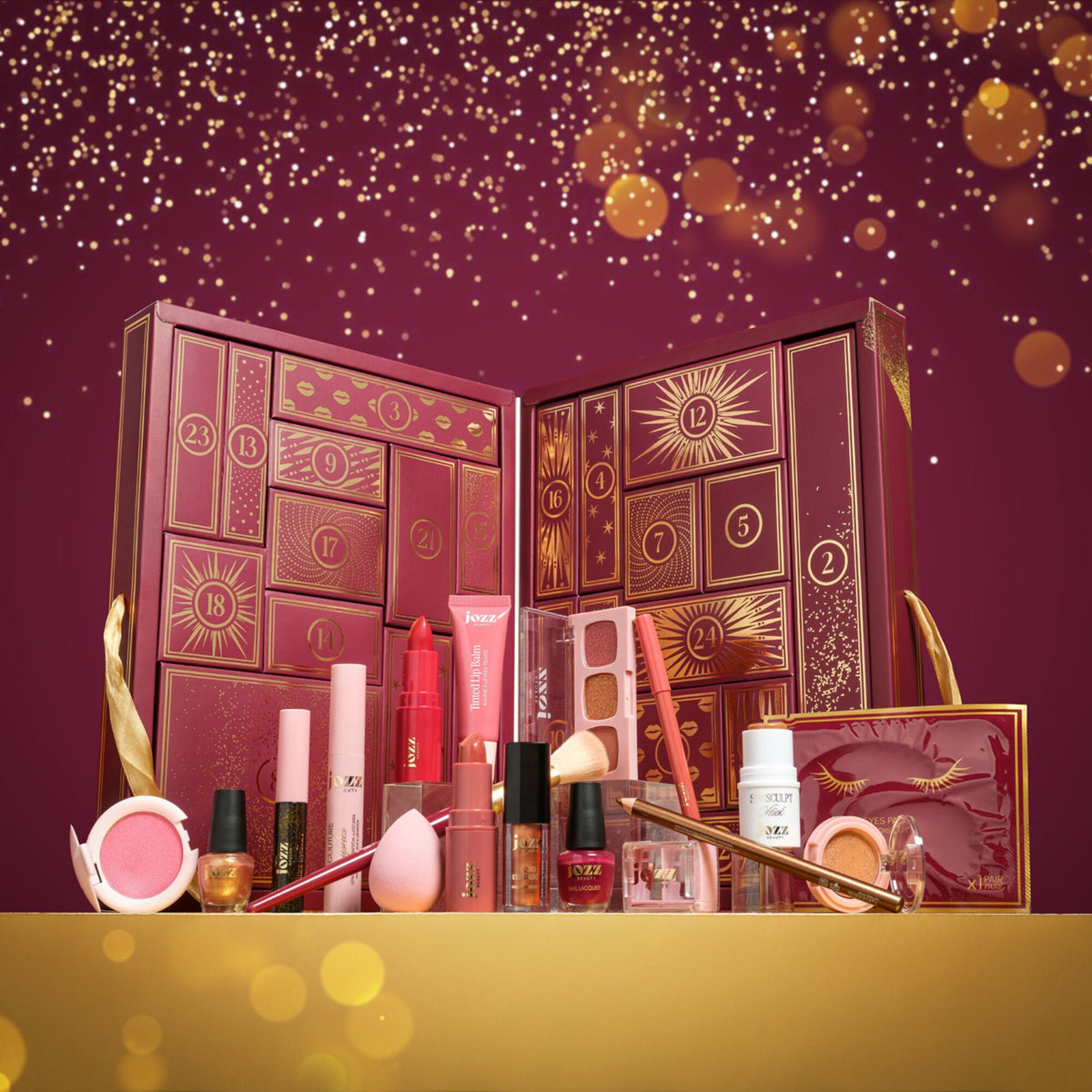 Maquillage du calendrier Jozz The Christmas Party