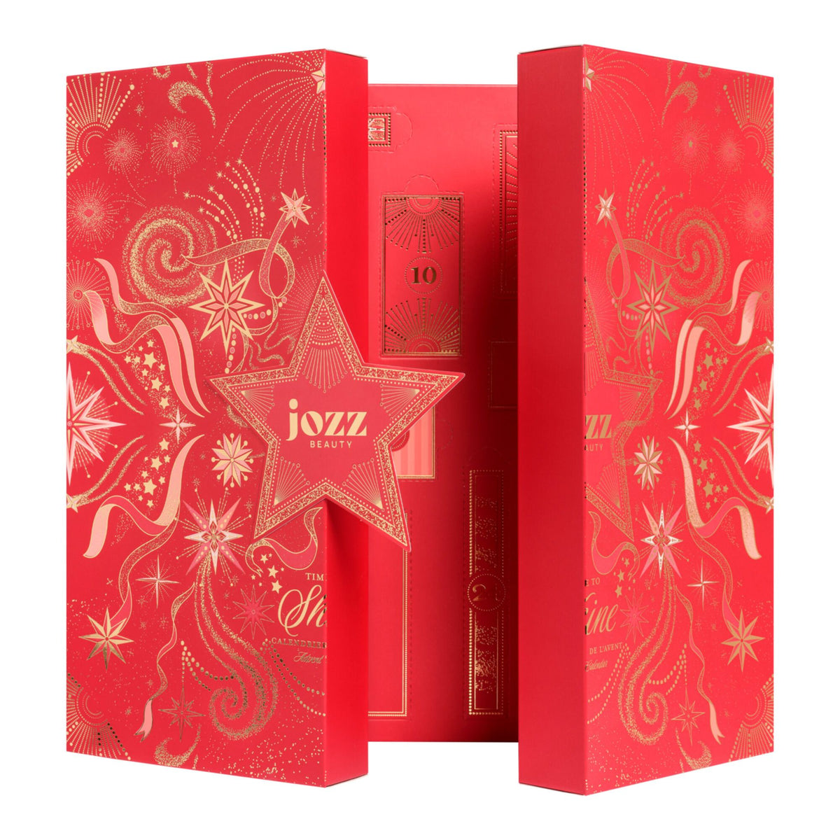 Contenu du calendrier de l'Avent Jozz Beauty 2026