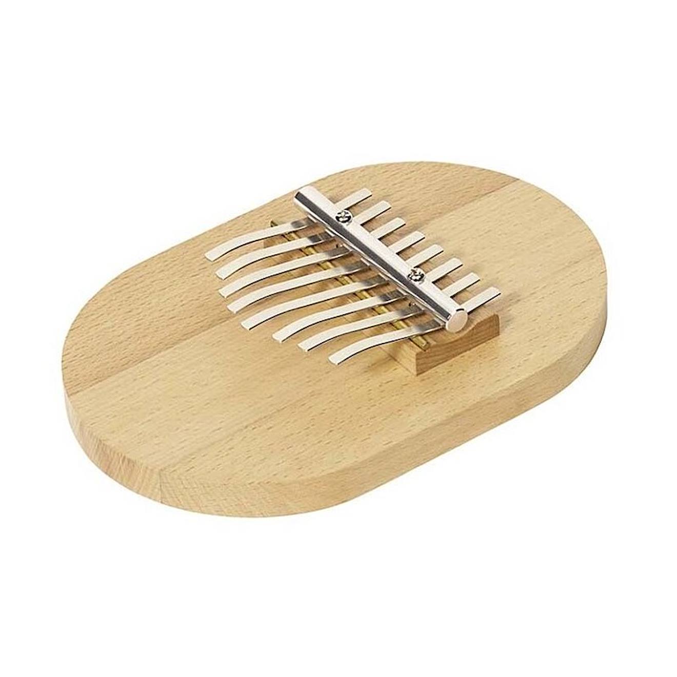 Kalimba en bois naturel beige
