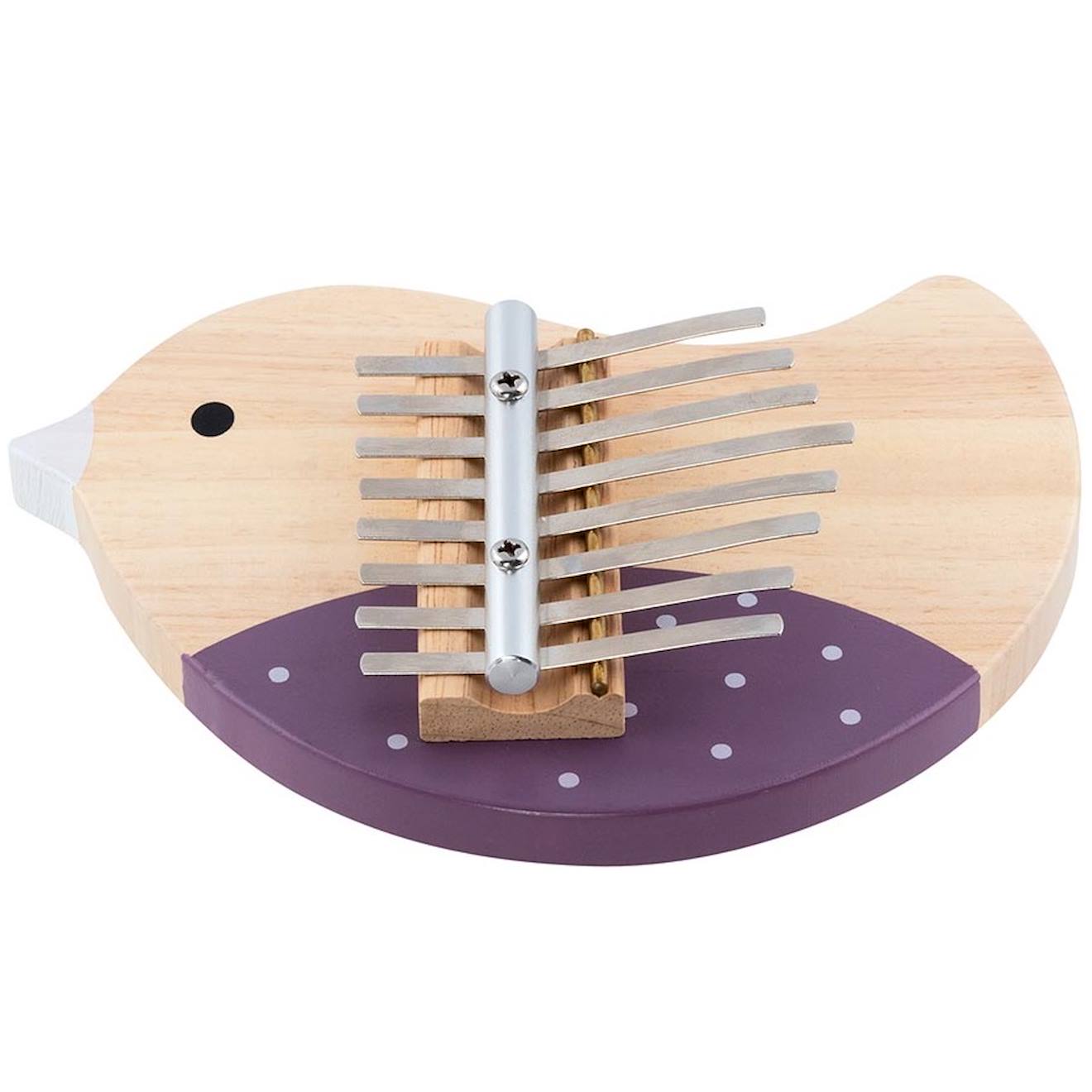 Kalimba oiseau violet