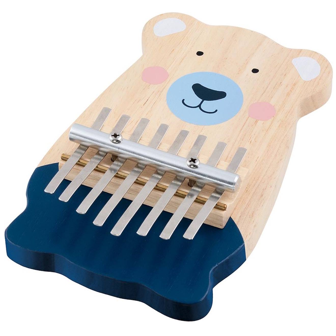 Kalimba ours bleu