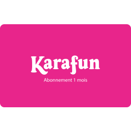 E-carte cadeau Karafun