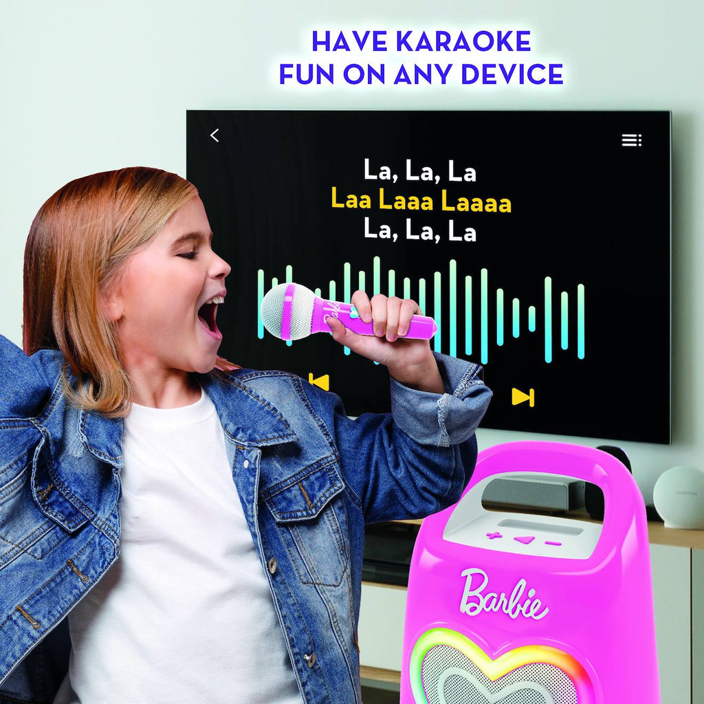 Karaoké Barbie partymaker multicolore