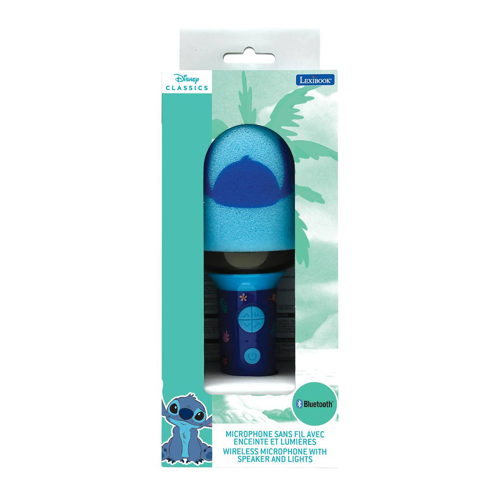 Karaoké microphone Bluetooth/sans fil sitch avec effets sonores et lumineux multicolore
