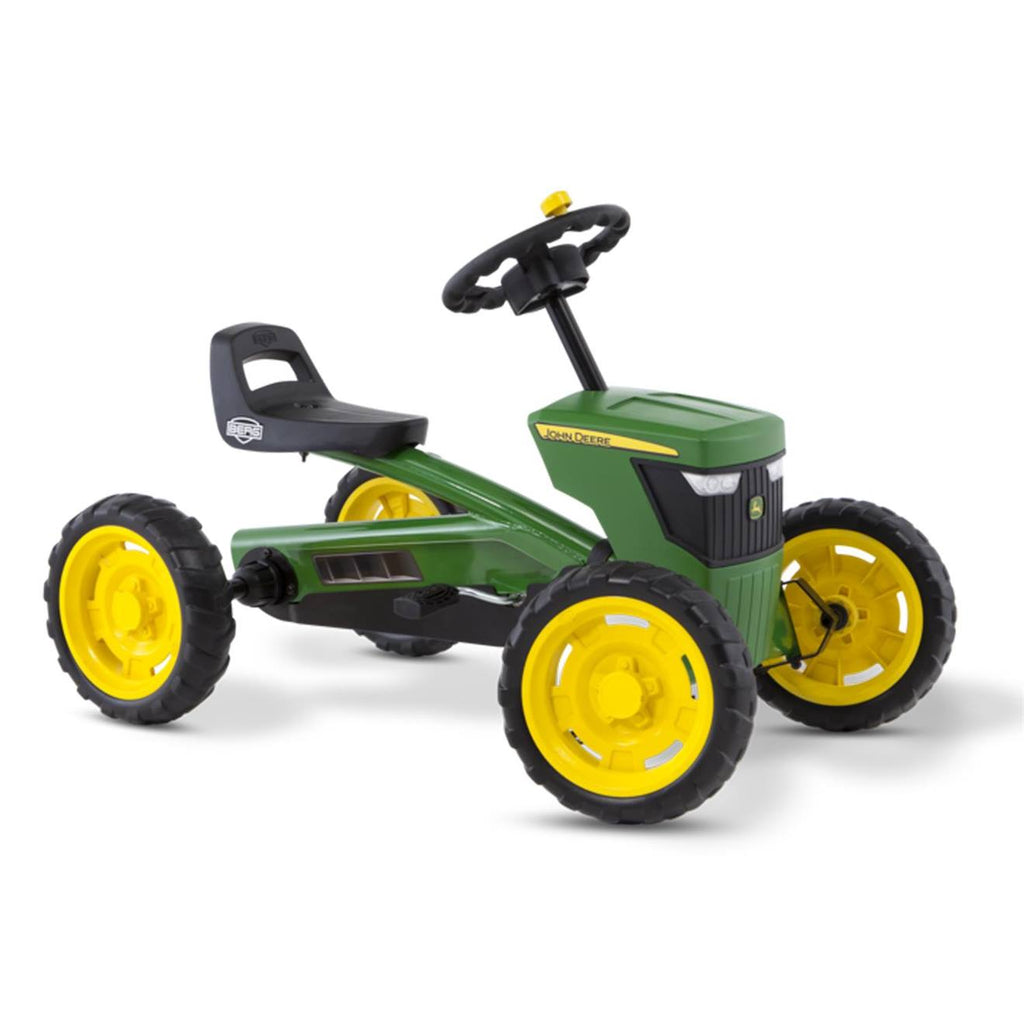 Kart à pédales pour enfants, 2+ ans, buzzy john deere green