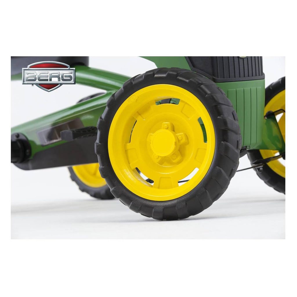 Kart à pédales pour enfants, 2+ ans, buzzy john deere green