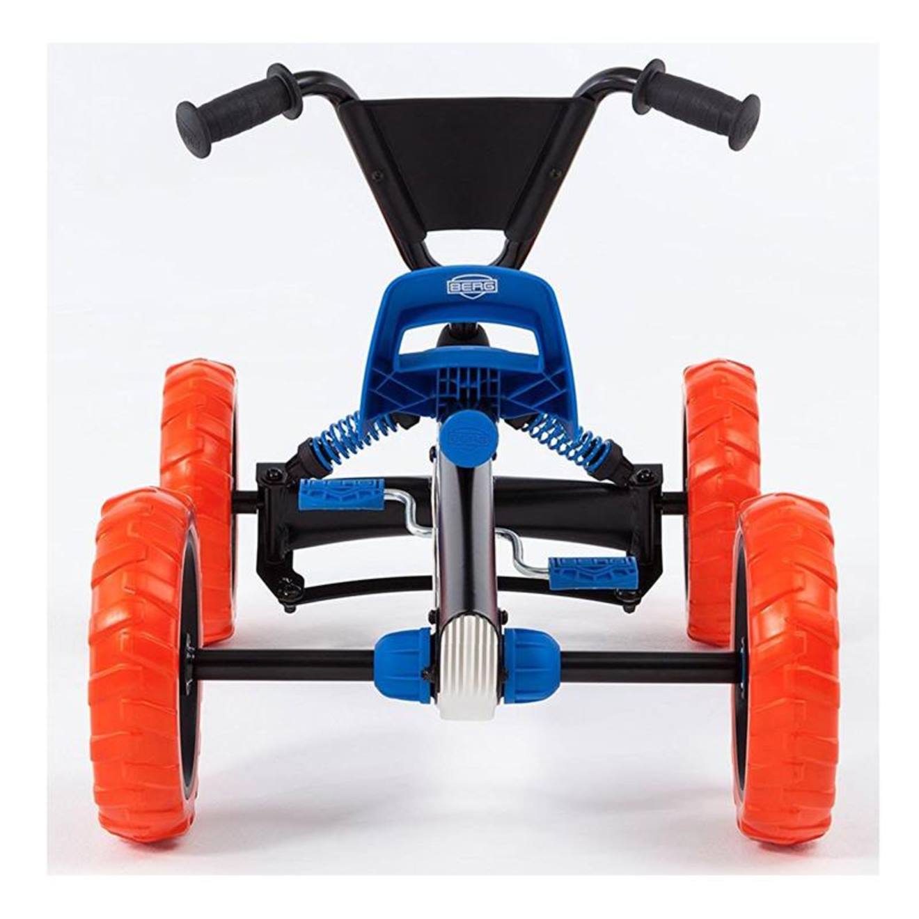 Kart à pédales pour enfants, 2+ ans, buzzy nitro blue/orange