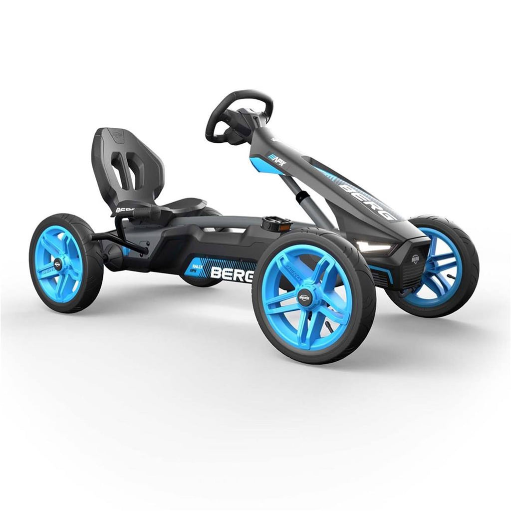 Kart à pédales pour enfants, 5+ ans, rally apx bleu blue