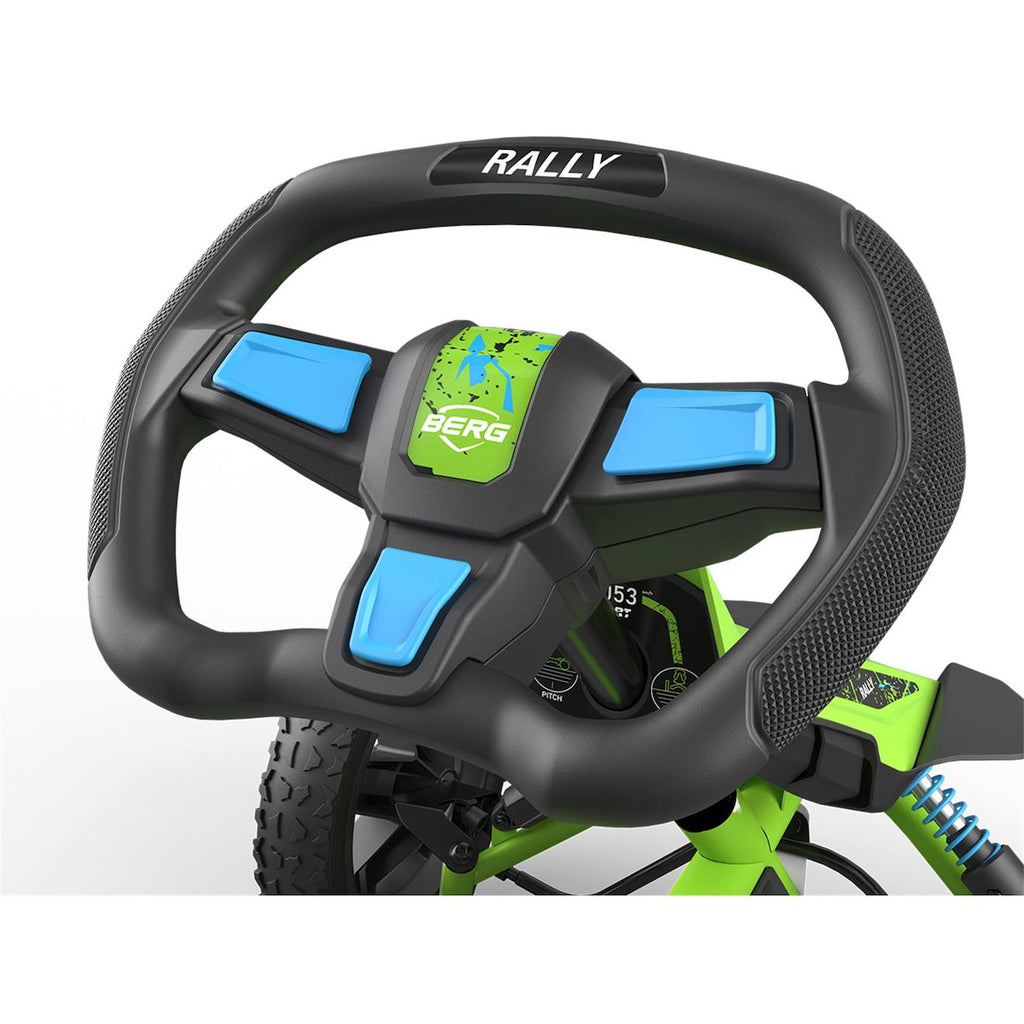 Kart à pédales pour enfants, 5+ ans, rally drt vert green