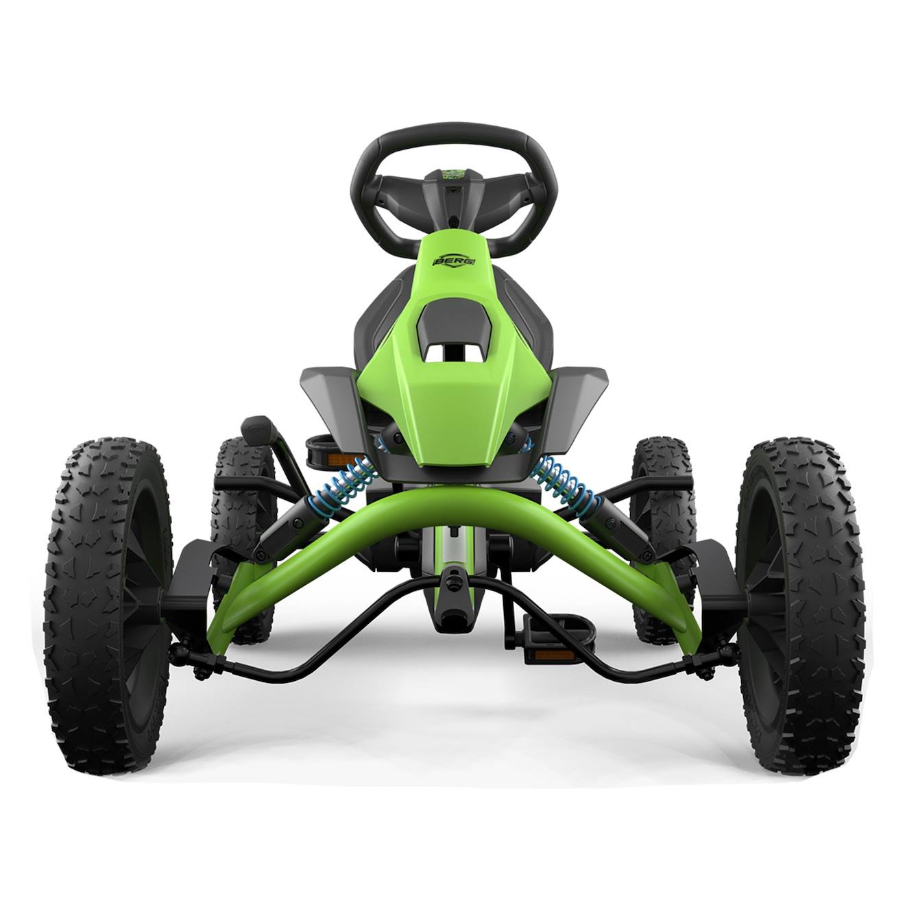 Kart à pédales pour enfants, 5+ ans, rally drt vert green