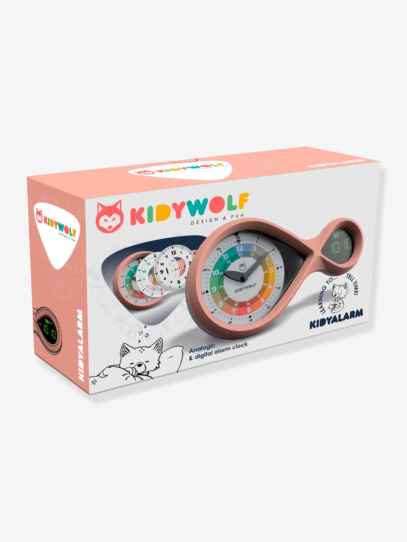 Kidyalarm réveil rose