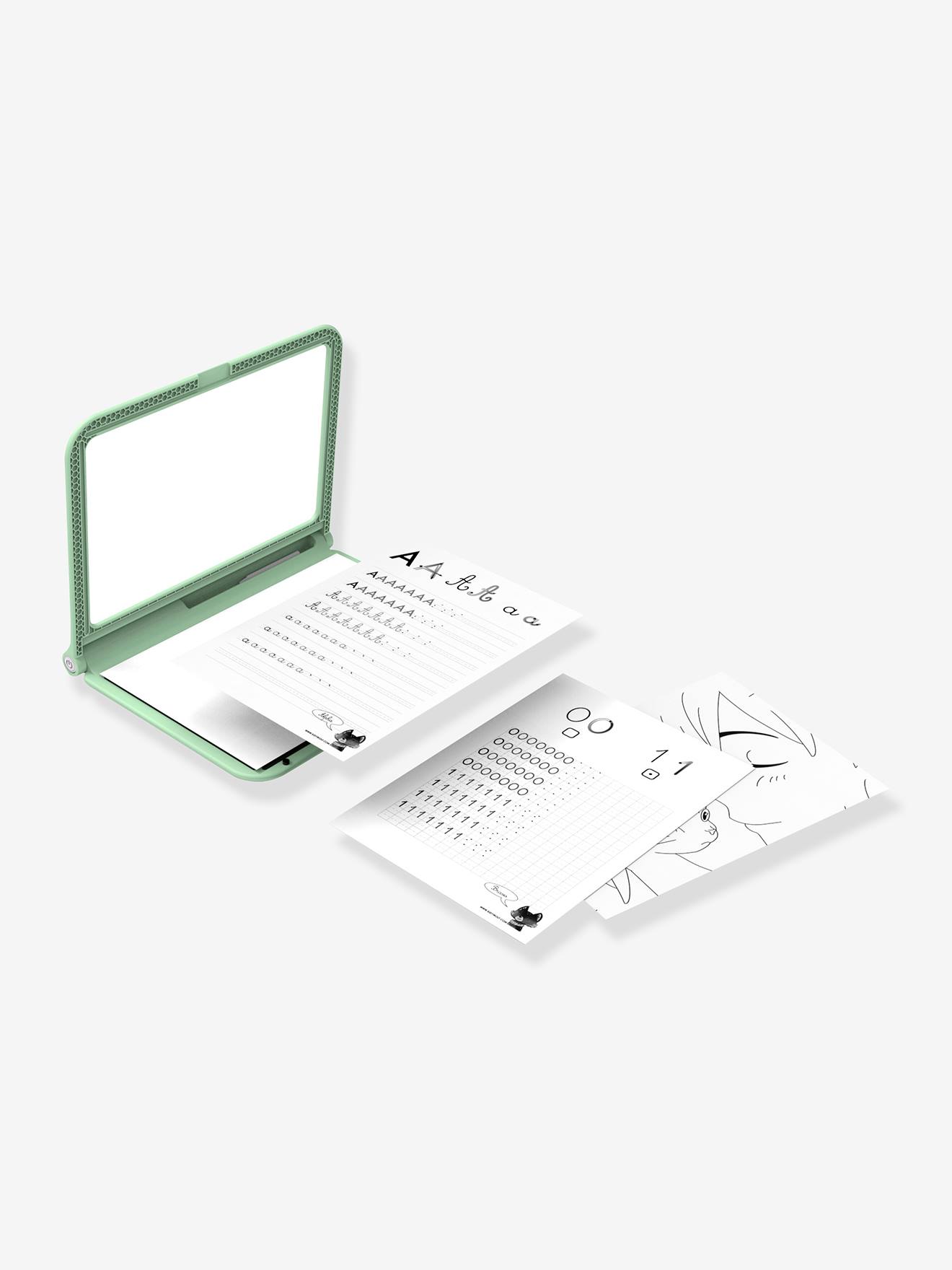 Kidydraw-pro - table lumineuse nomade - kaki