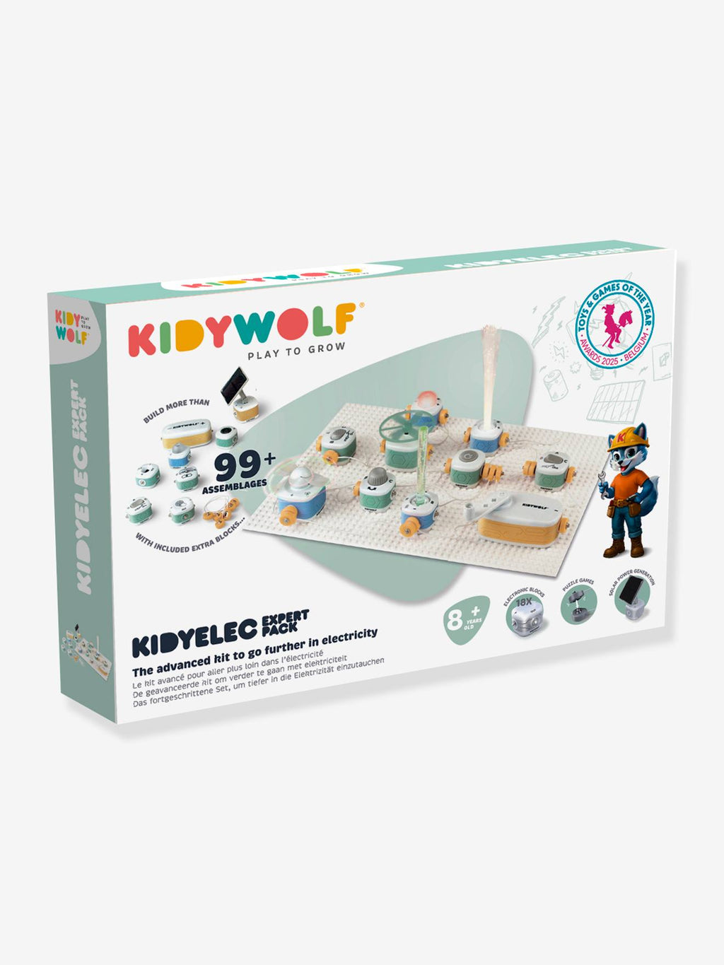 Kidyelec-expert kidywolf multicolore