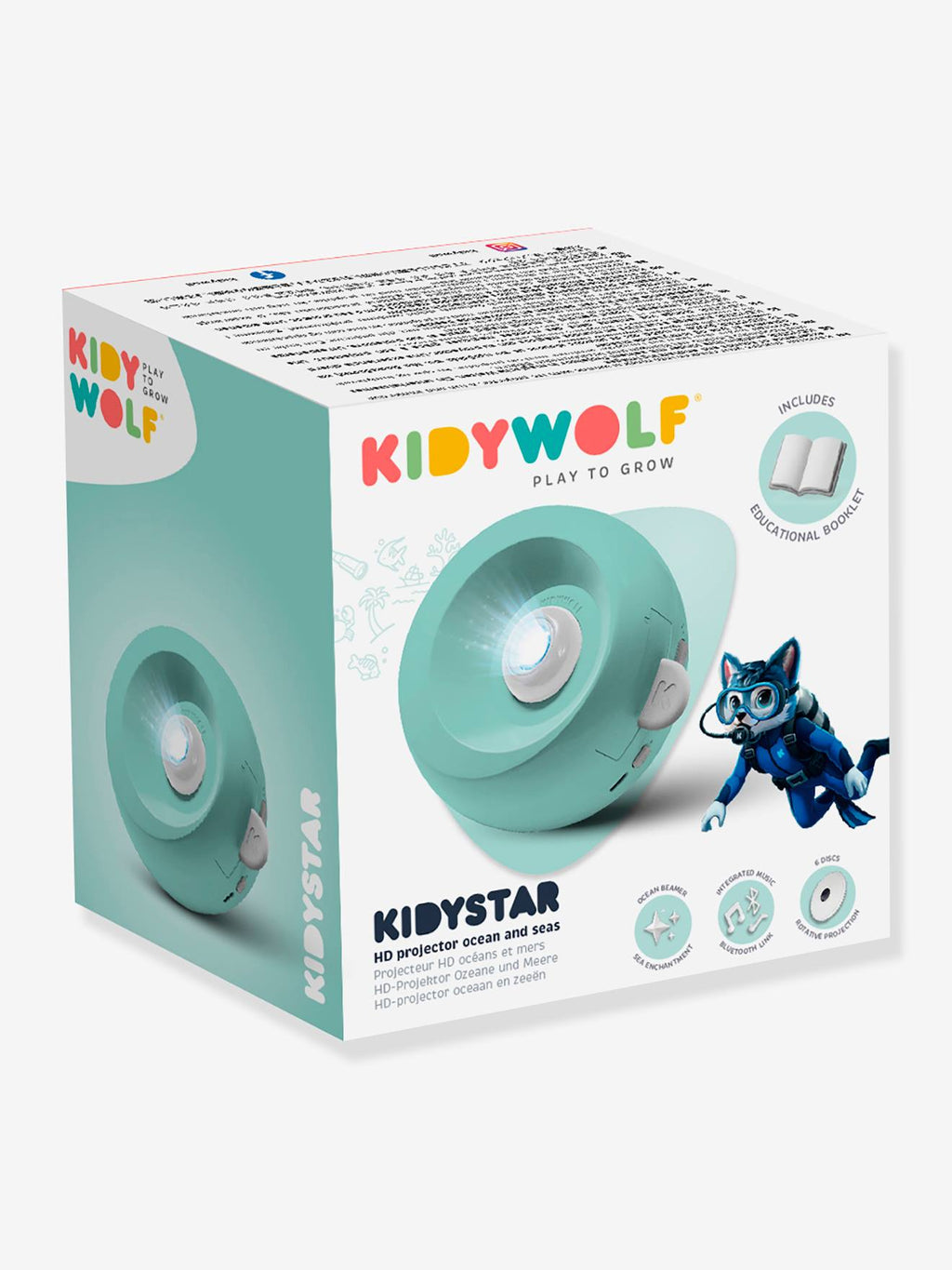 Kidystar projecteur vert
