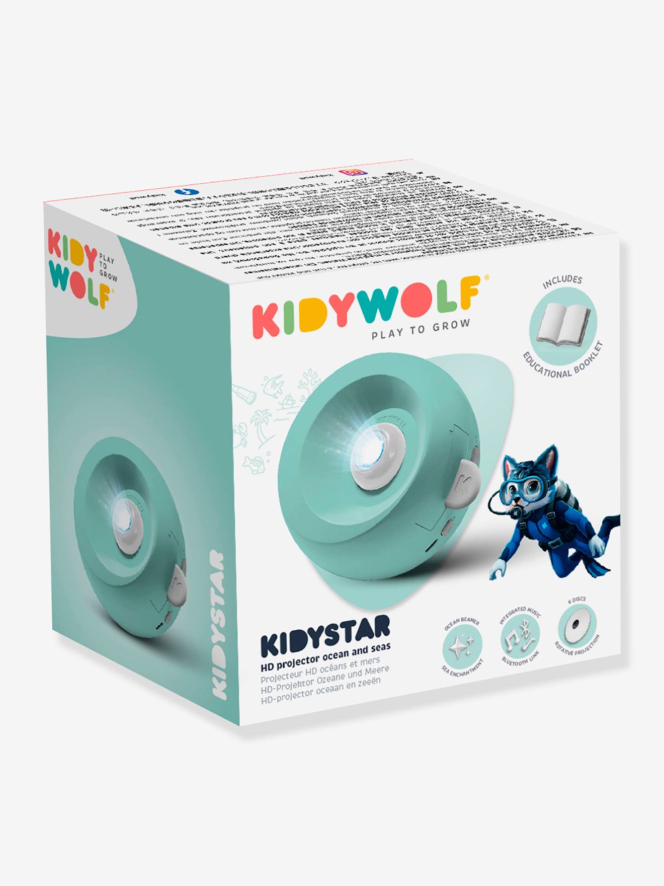 Kidystar projecteur vert