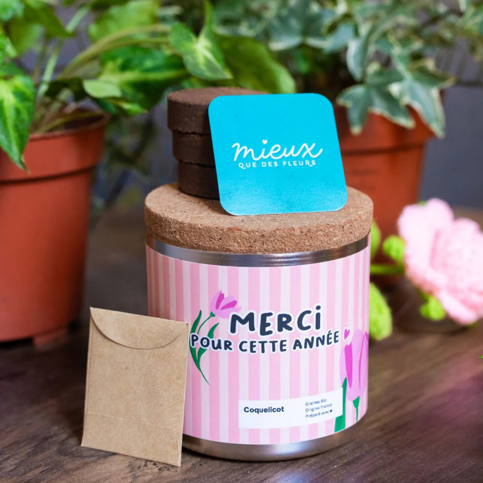 Kit à planter Merci pour cette année
