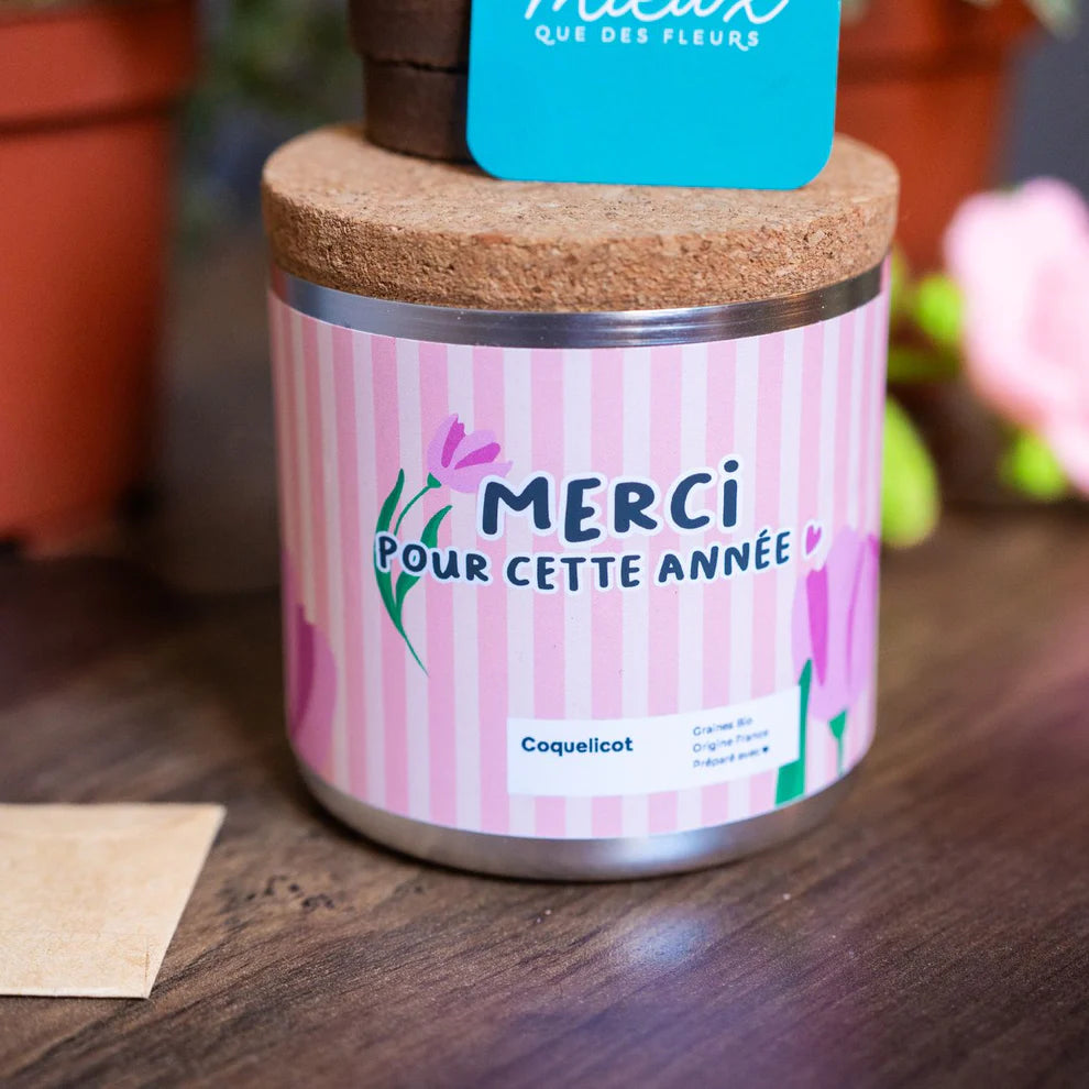 Kit à planter Merci pour cette année