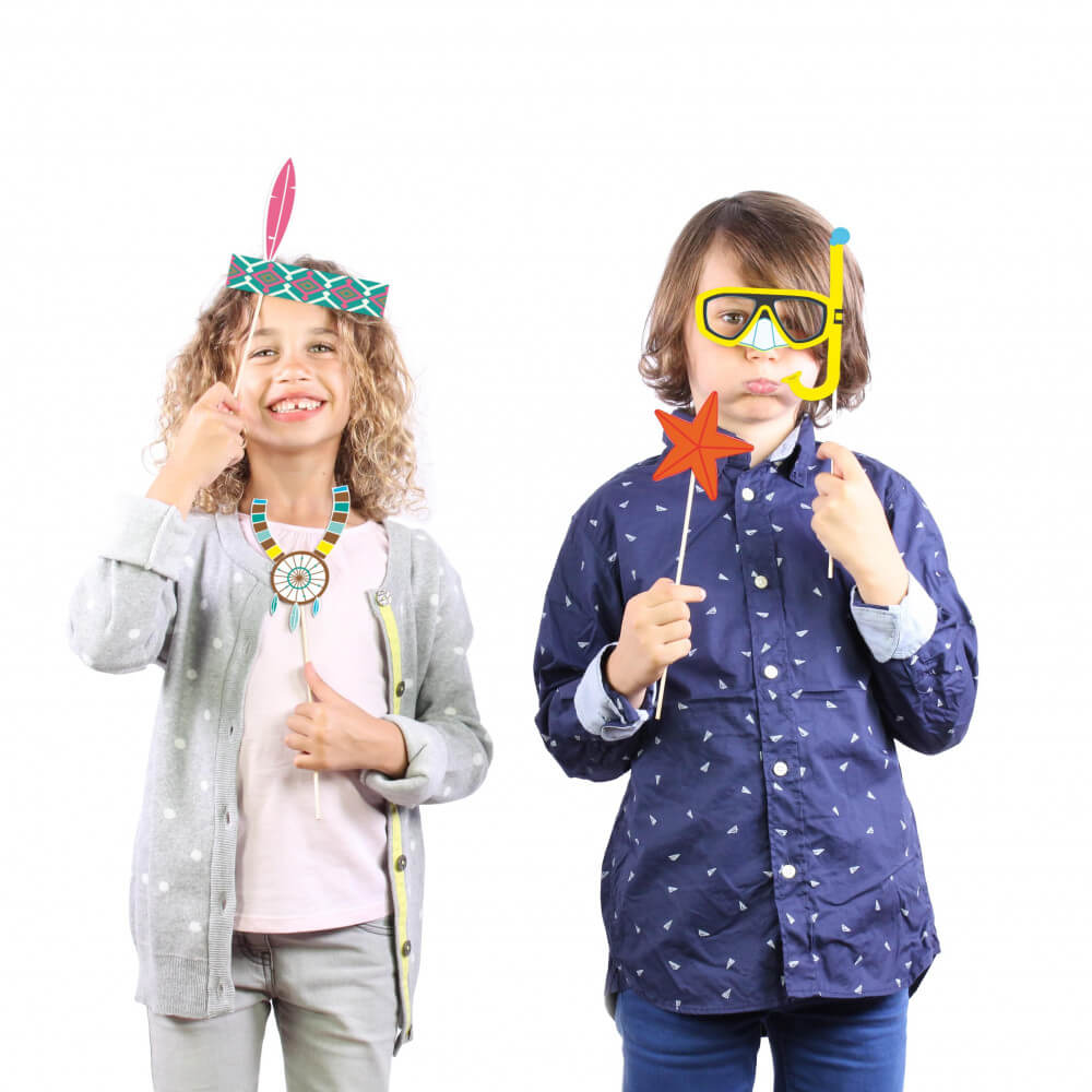 Kit Photo Booth pour Enfant - Articles de Fête Doiy
