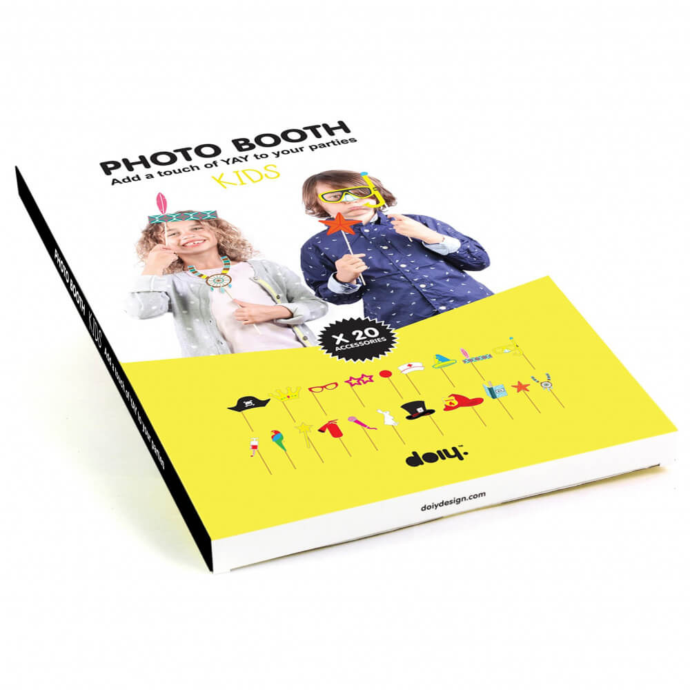 Kit Photo Booth pour Enfant - Articles de Fête Doiy
