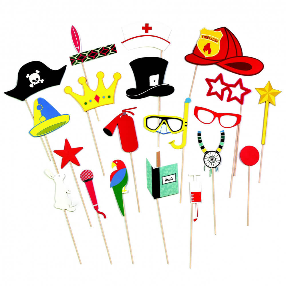 Kit Photo Booth pour Enfant - Articles de Fête Doiy
