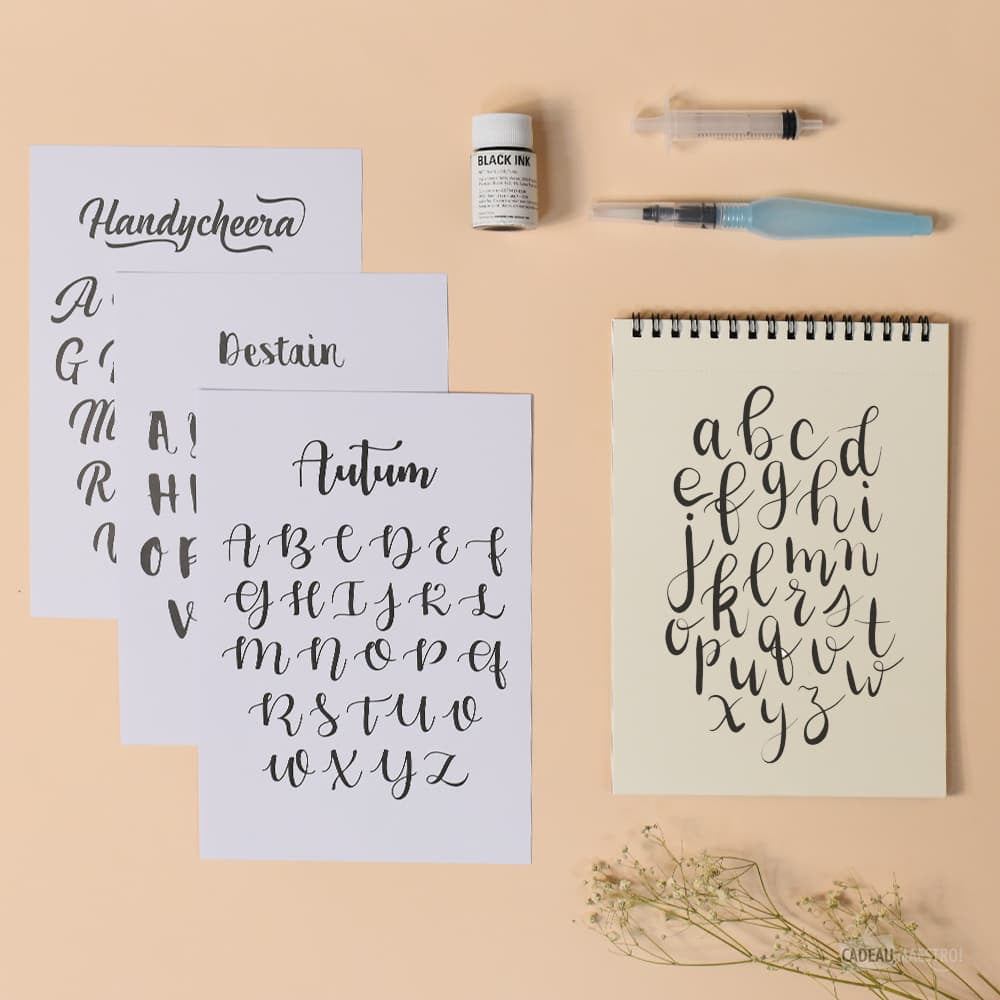 Kit Calligraphie DIY - Papeterie Originale