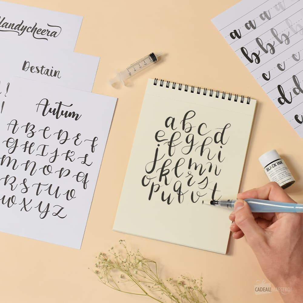 Kit Calligraphie DIY - Papeterie Originale