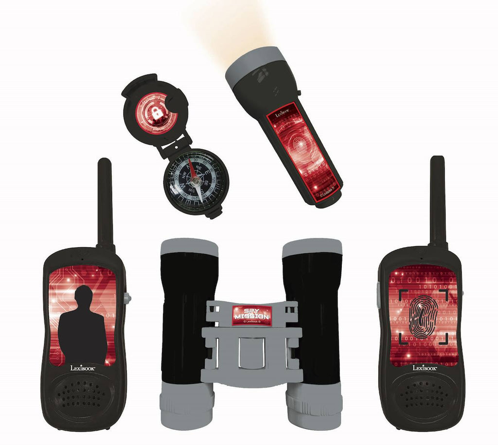 Kit complet d'espion multicolore