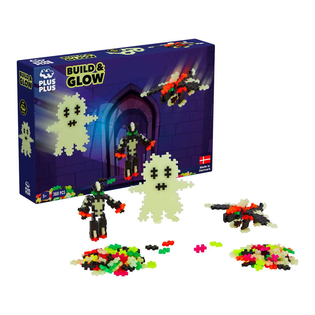 Kit constructions phosphorescentes 360 pièces multicolore